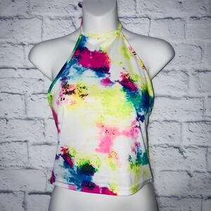 Colorful Halter Top